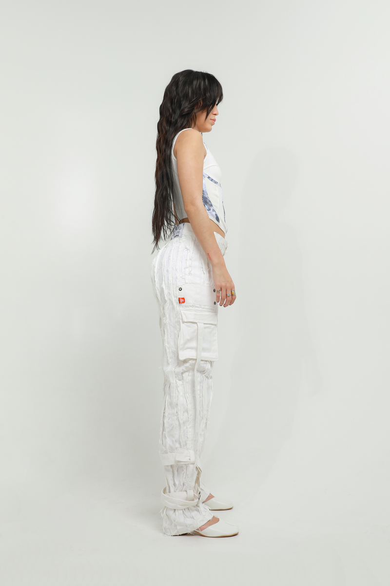 PORCELAIN | KAIA UTILITY PANT